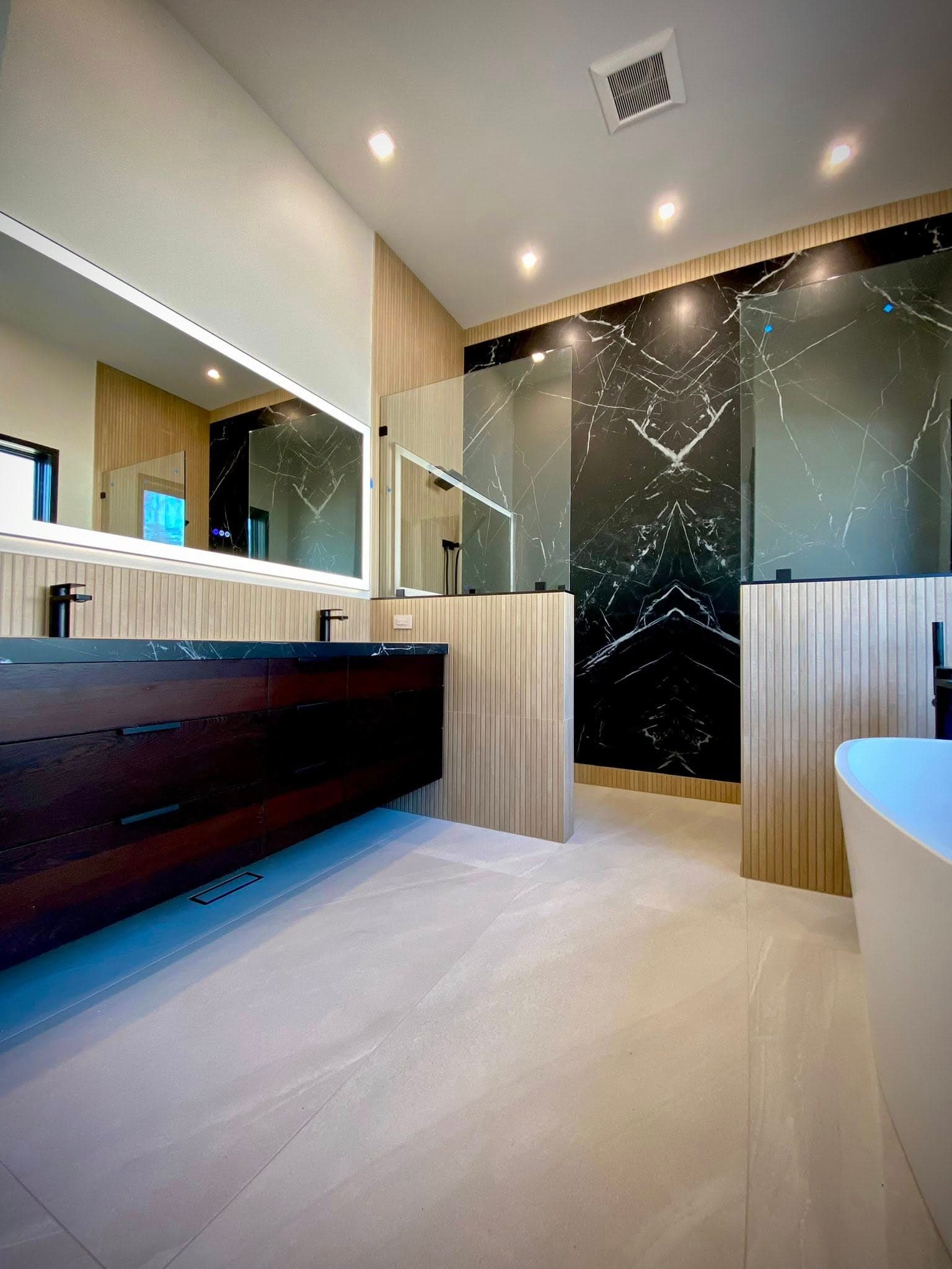 Modern Master Bathroom